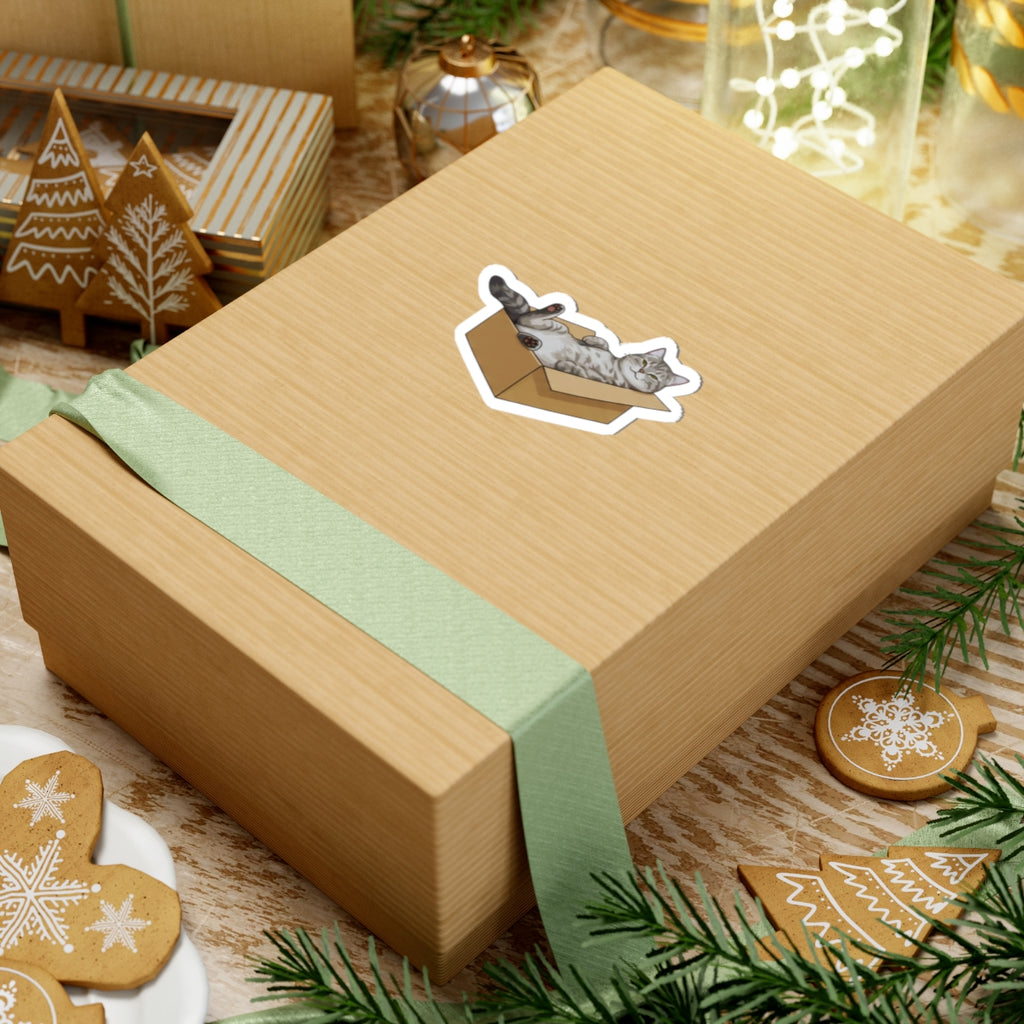Cardboard Box Sticker