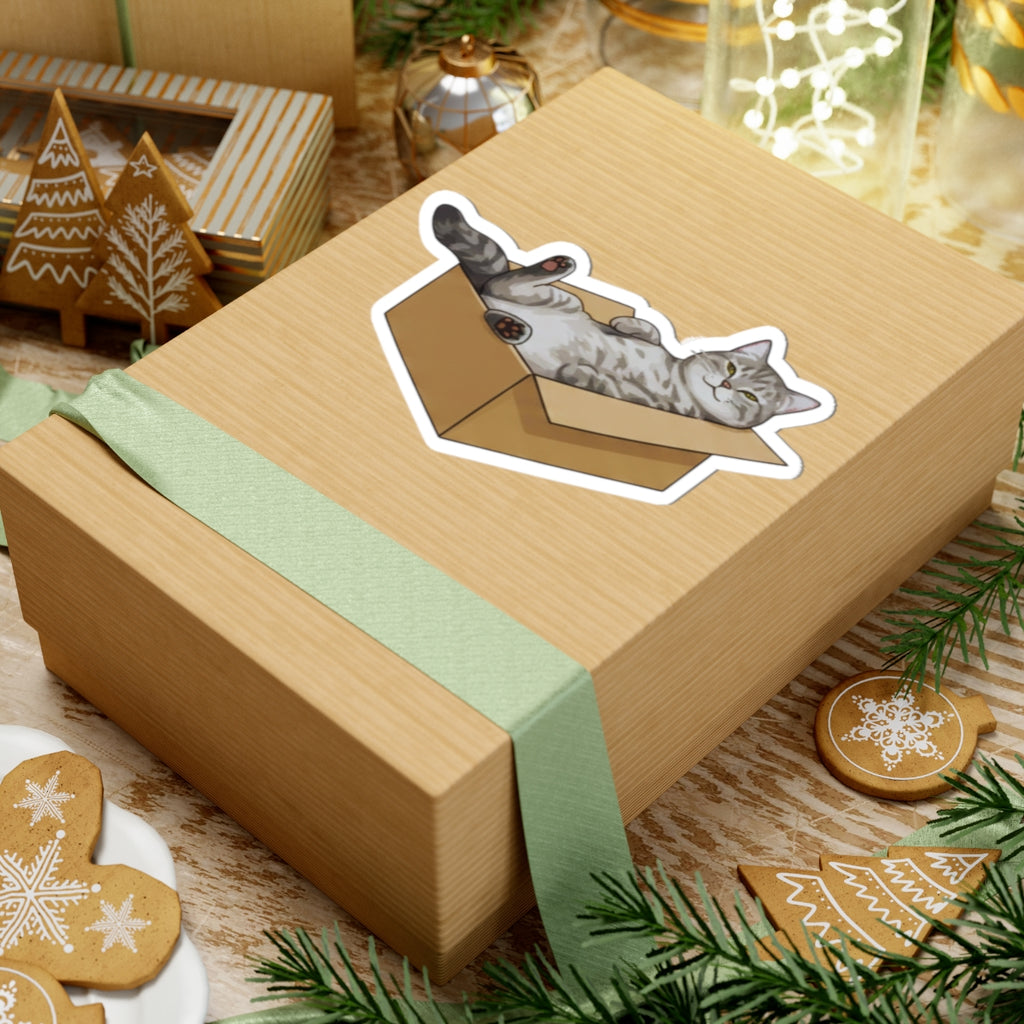Cardboard Box Sticker